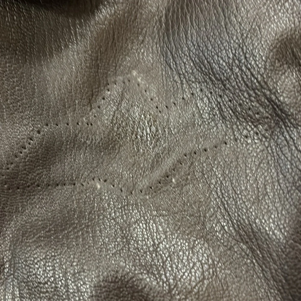Vintage G1 brown leather bomber jacket, USN - Picture 9 of 15